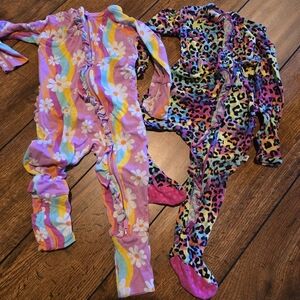 Bums & Roses Ruffle Butt Sleepers